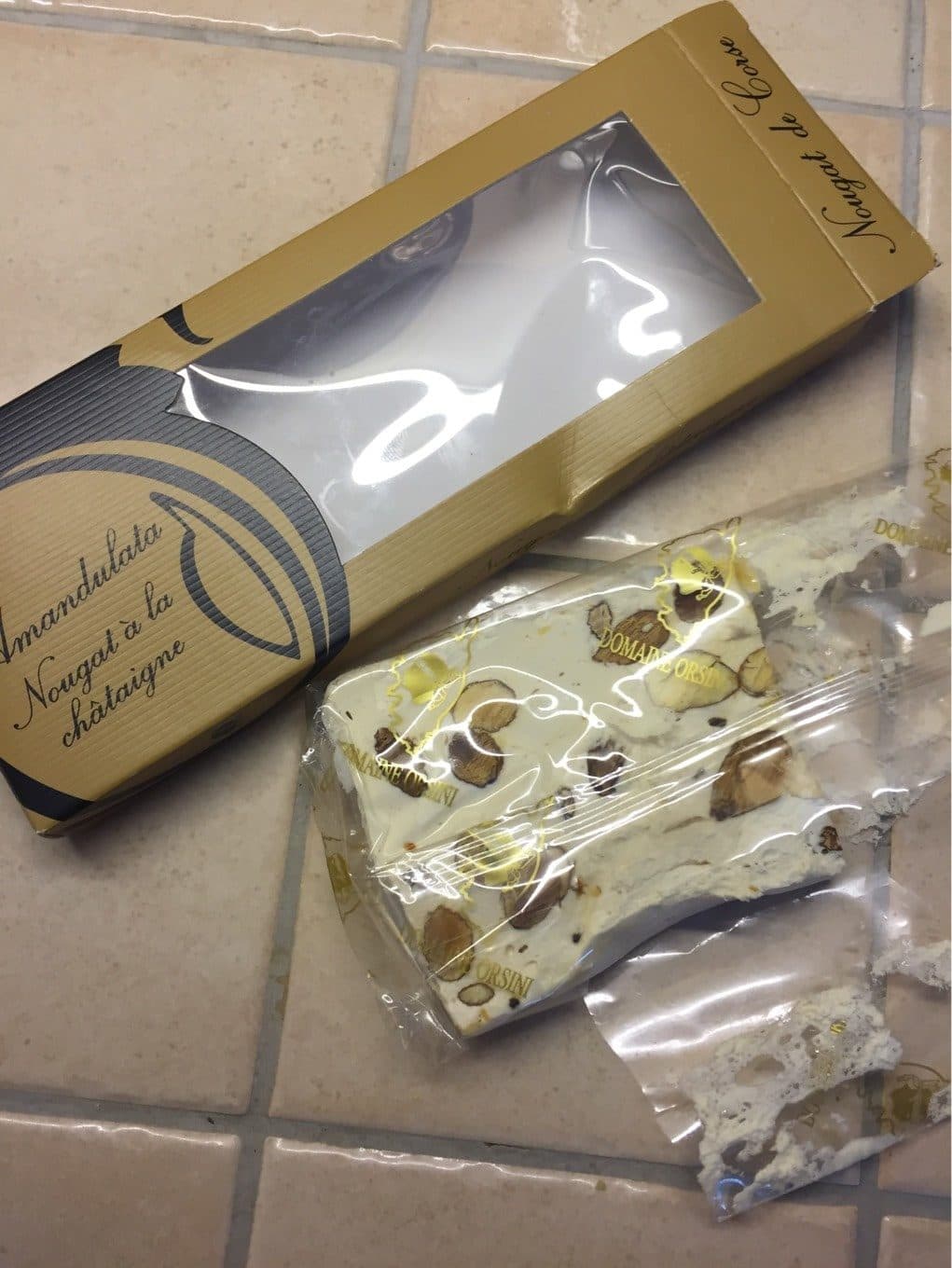 Domaine orsini Nougat à la châtaigne packshot