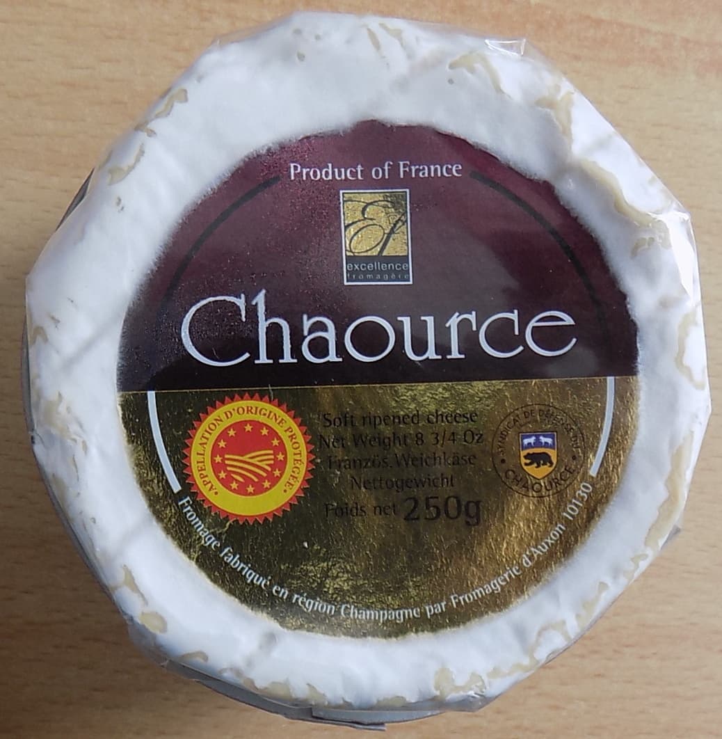 Excellence fromagère Chaource Fromage packshot