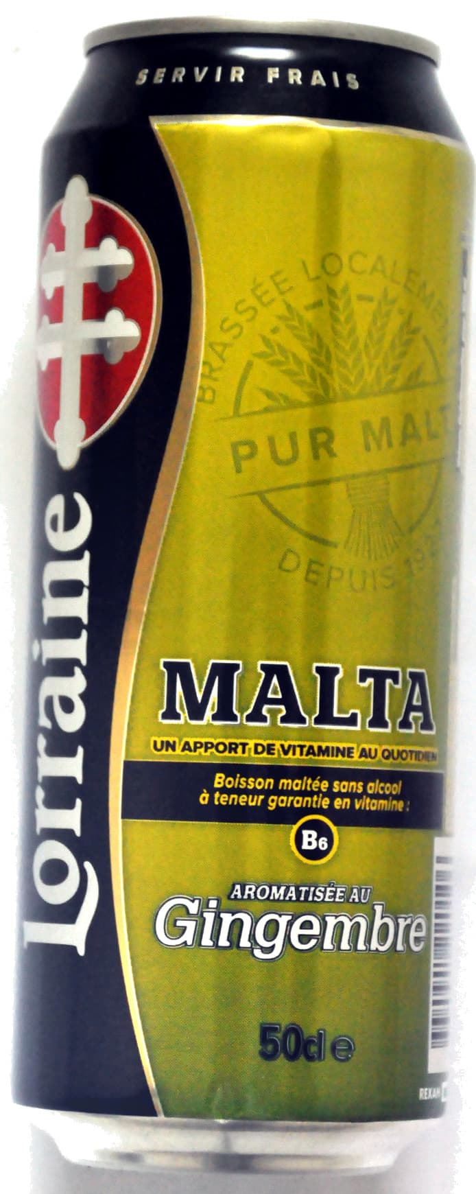 Lorraine Malta Lorraine au gingembre packshot