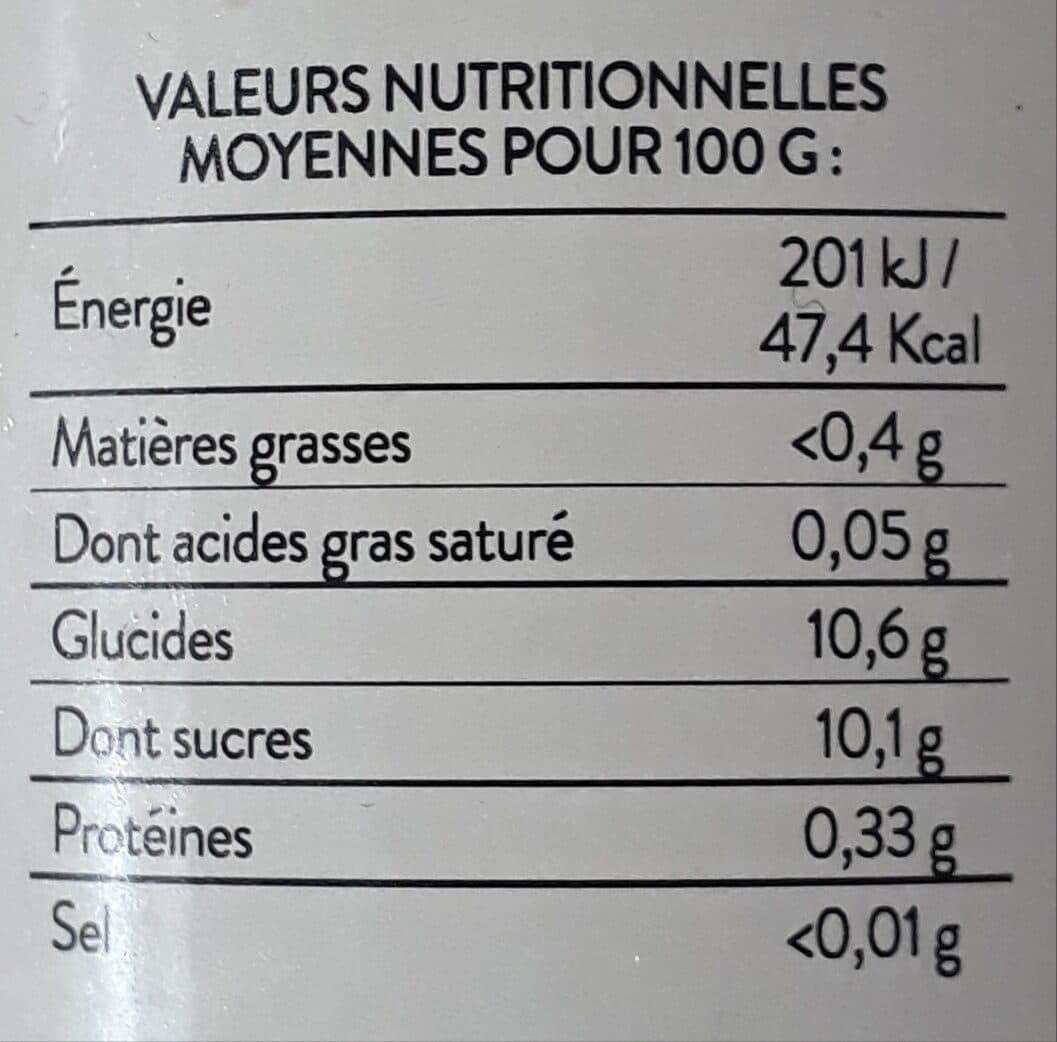 Open Food Facts Pur jus La Ferme Fruitiere Pomme fraise packshot