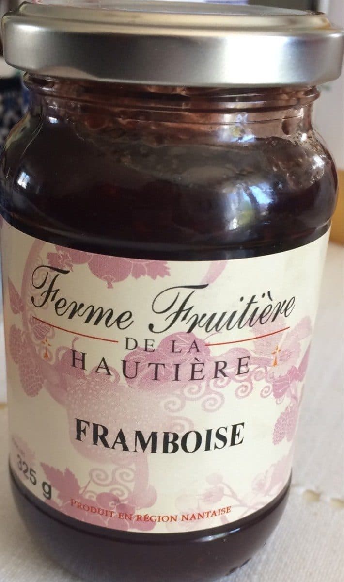 Ferme Fruitière de la Hautière Confiture La Ferme Fruitiere Framboise packshot