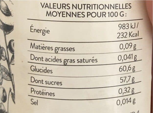 Open Food Facts Abricot rouge du roussillon packshot