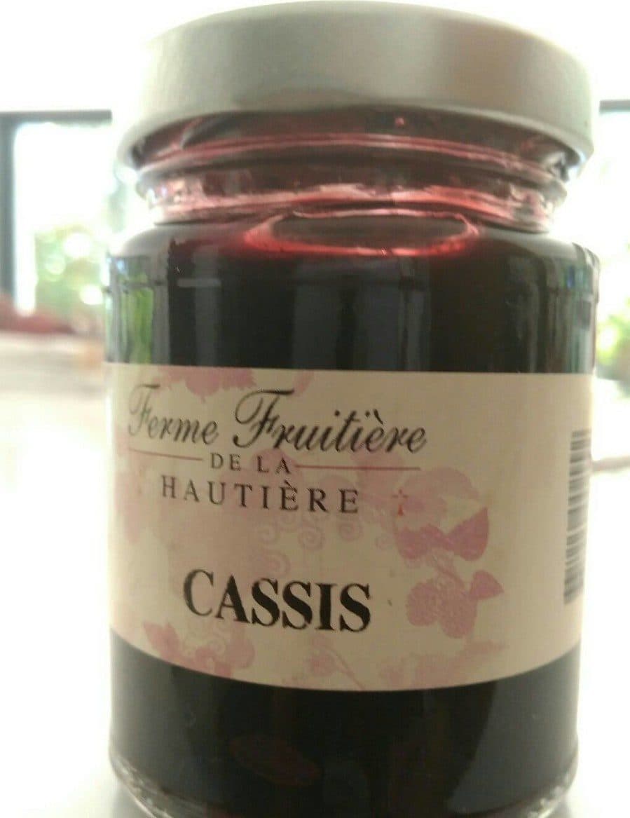 Ferme Fruitière de la Hautière Confiture cassis packshot