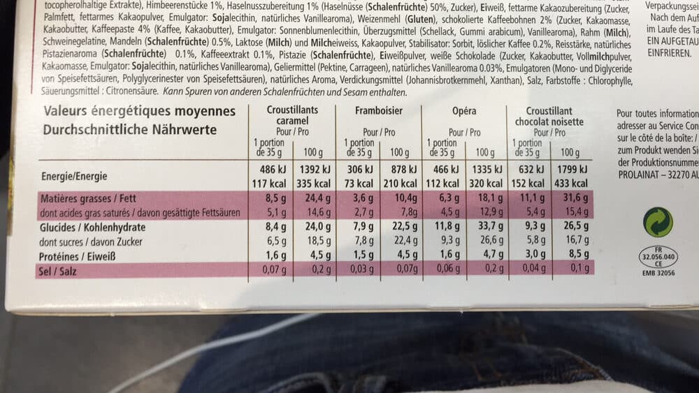 Open Food Facts Chef dessert - 12 mini desserts tendres pêchés packshot