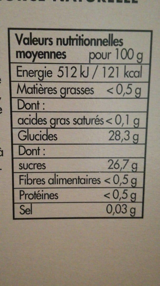 Toupargel Oranges givrées packshot