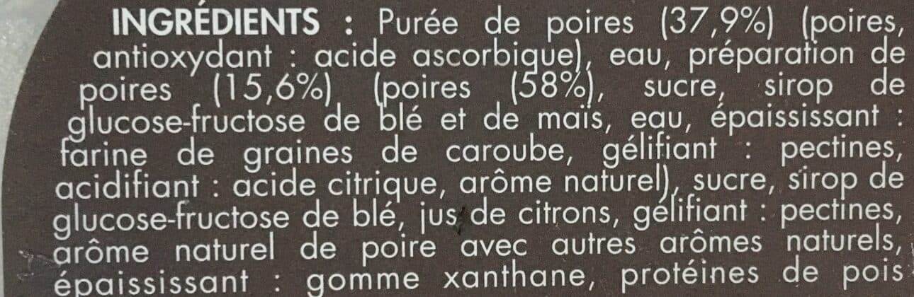 Toupargel Sorbet Plein fruit poire packshot