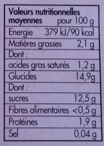 Toupargel Omelette norvégienne au rhum packshot