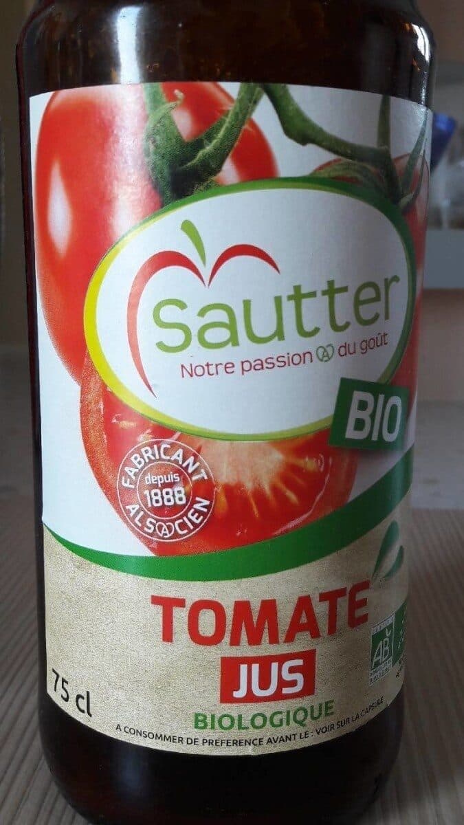 Sautter Jus de tomate bio SAUTTER packshot
