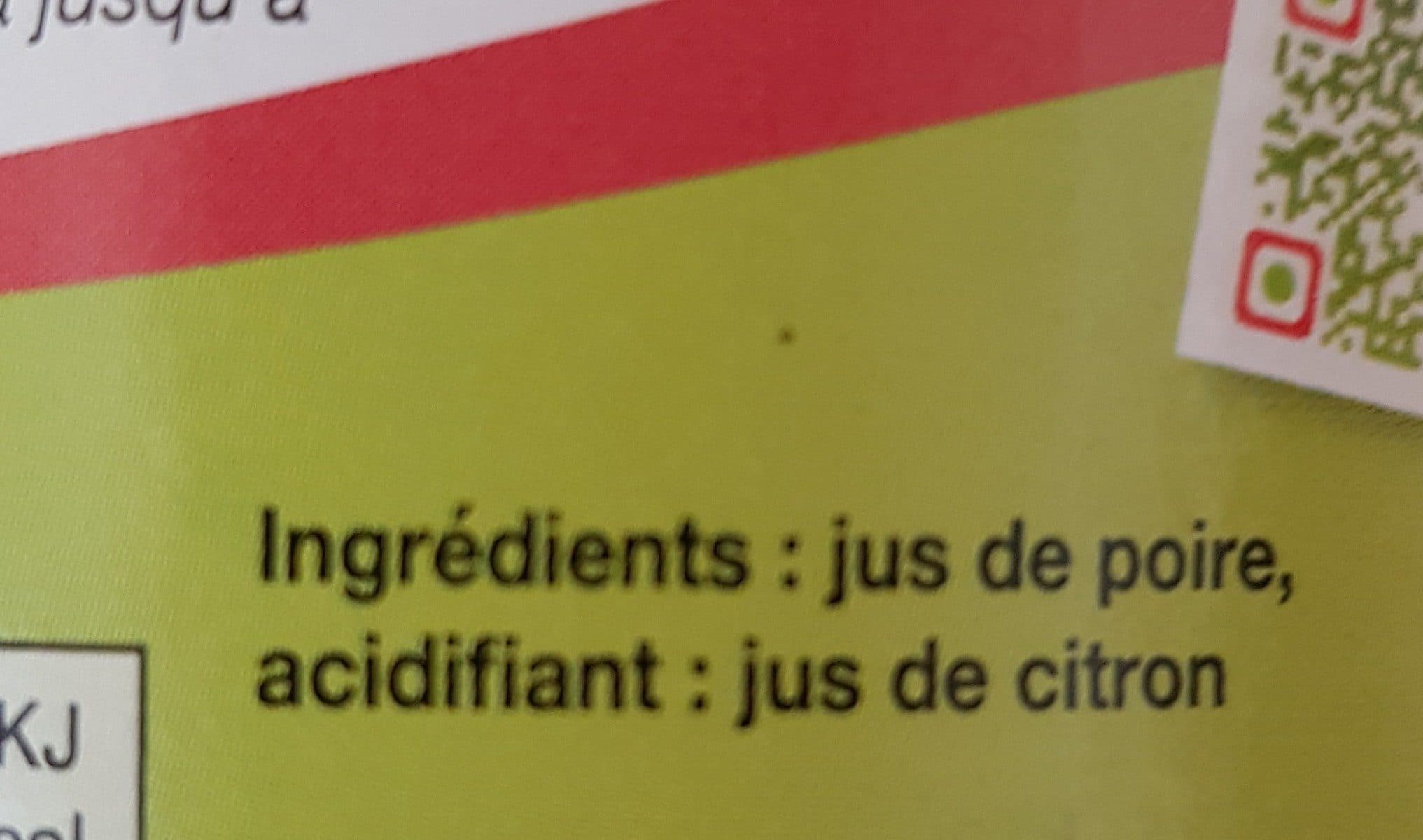 Sautter Jus de poire packshot