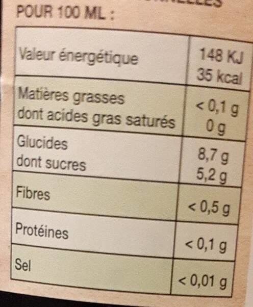 Sautter Myrtilles pur jus sauter bio packshot