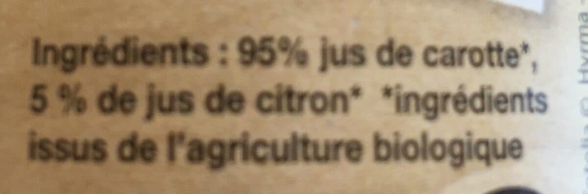 Sautter Jus de carotte biologique packshot