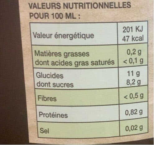 Sautter Pur jus d'orange bio SAUTTER packshot