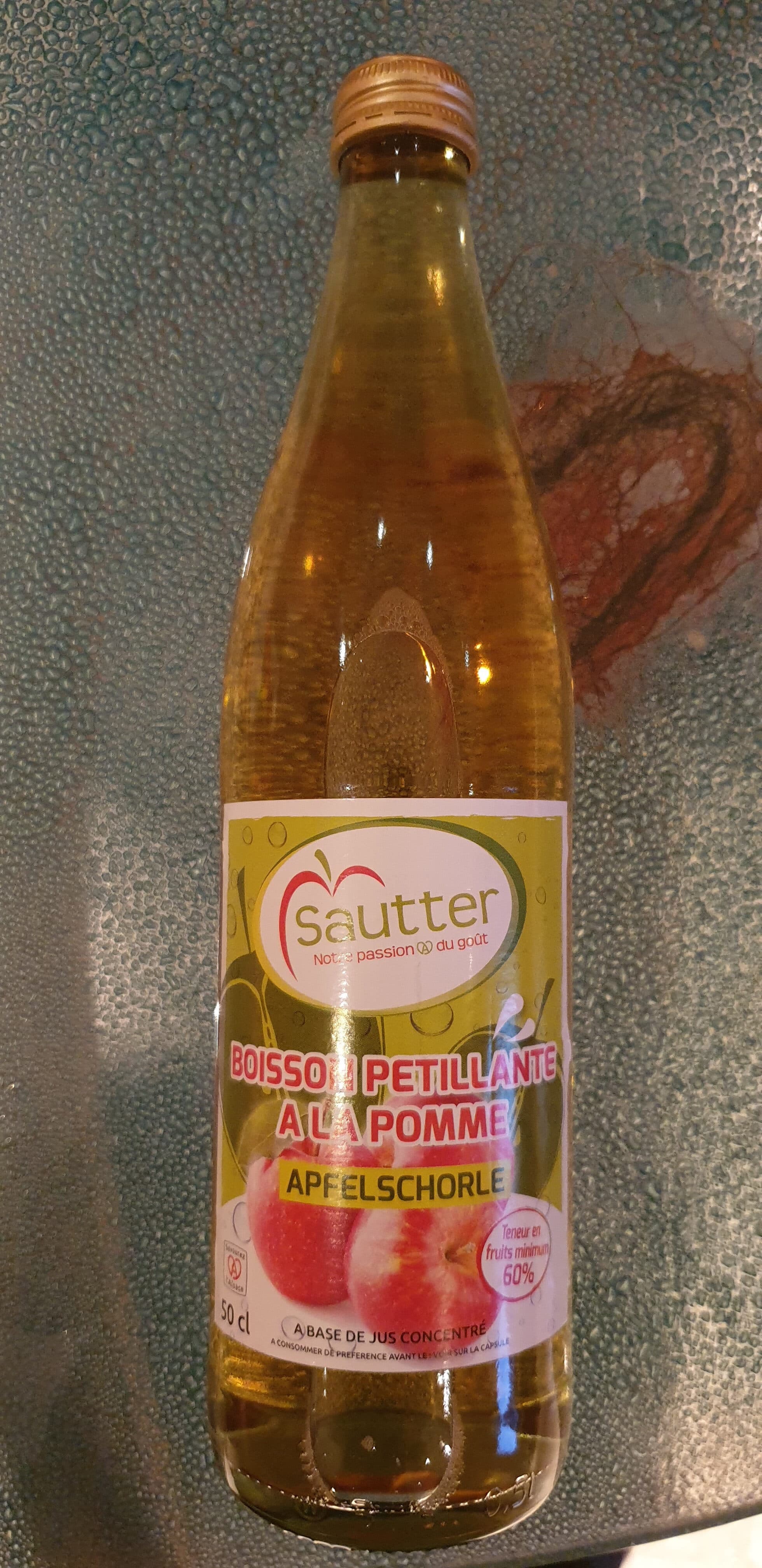 Sautter Apfelschorle packshot