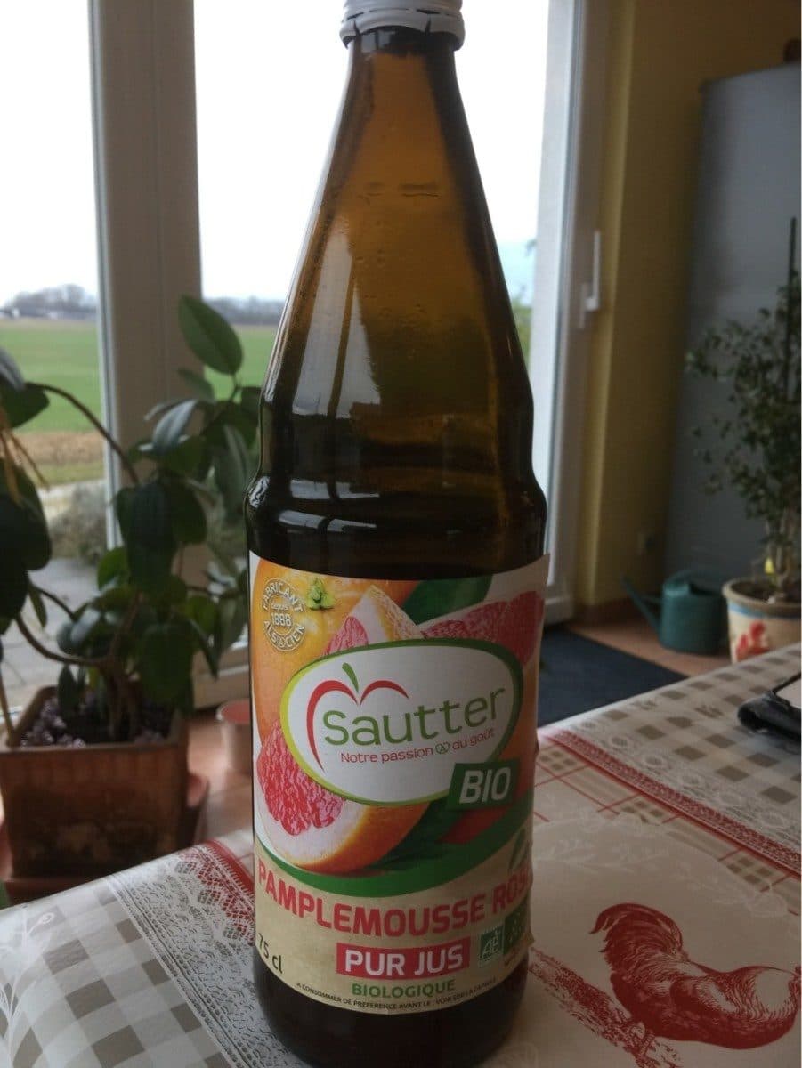 Sautter Pamplemousse rosé pur jus packshot