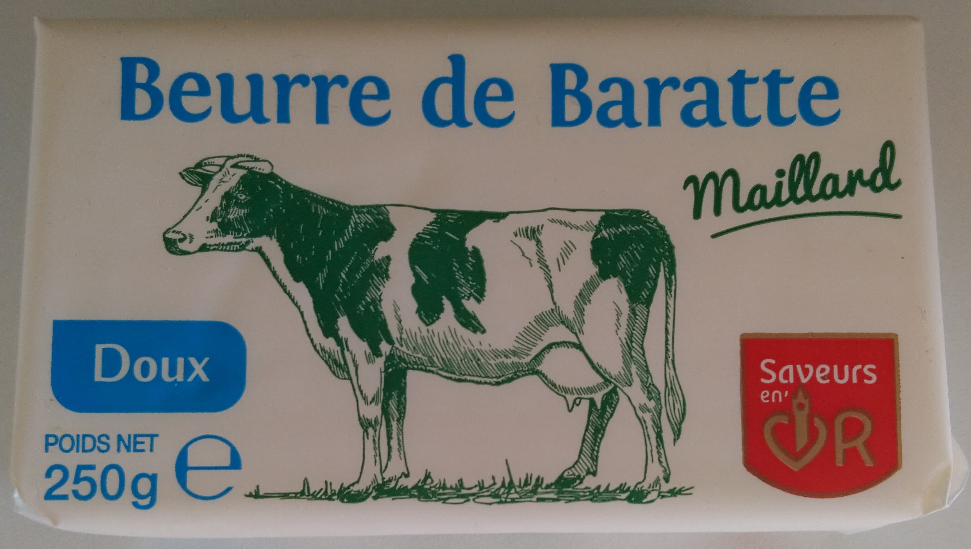 Open Food Facts Beurre de Baratte doux packshot