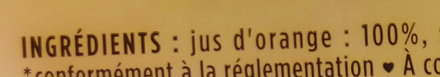 Ulti Oranges pressées non pasteurisé packshot