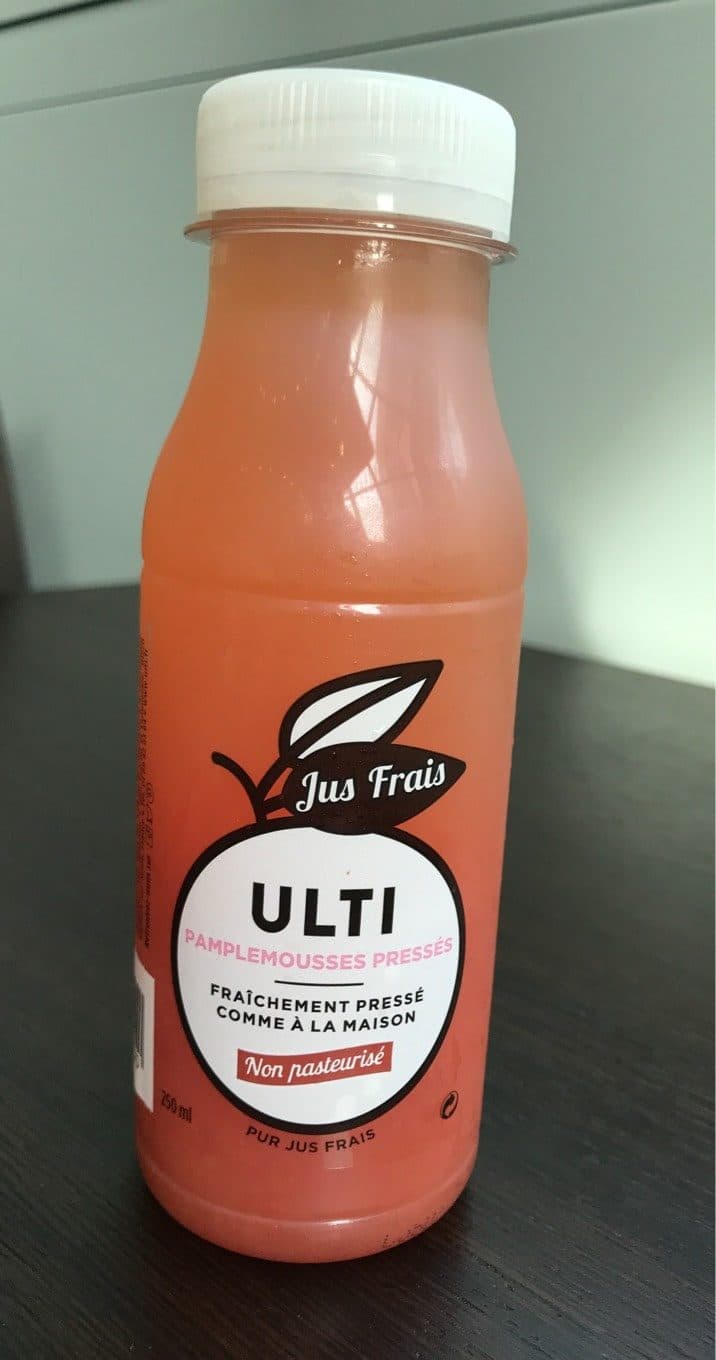 Ulti Pamplemousse pressé packshot