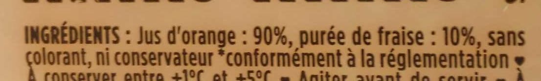 Ulti Jus orange-fraise packshot