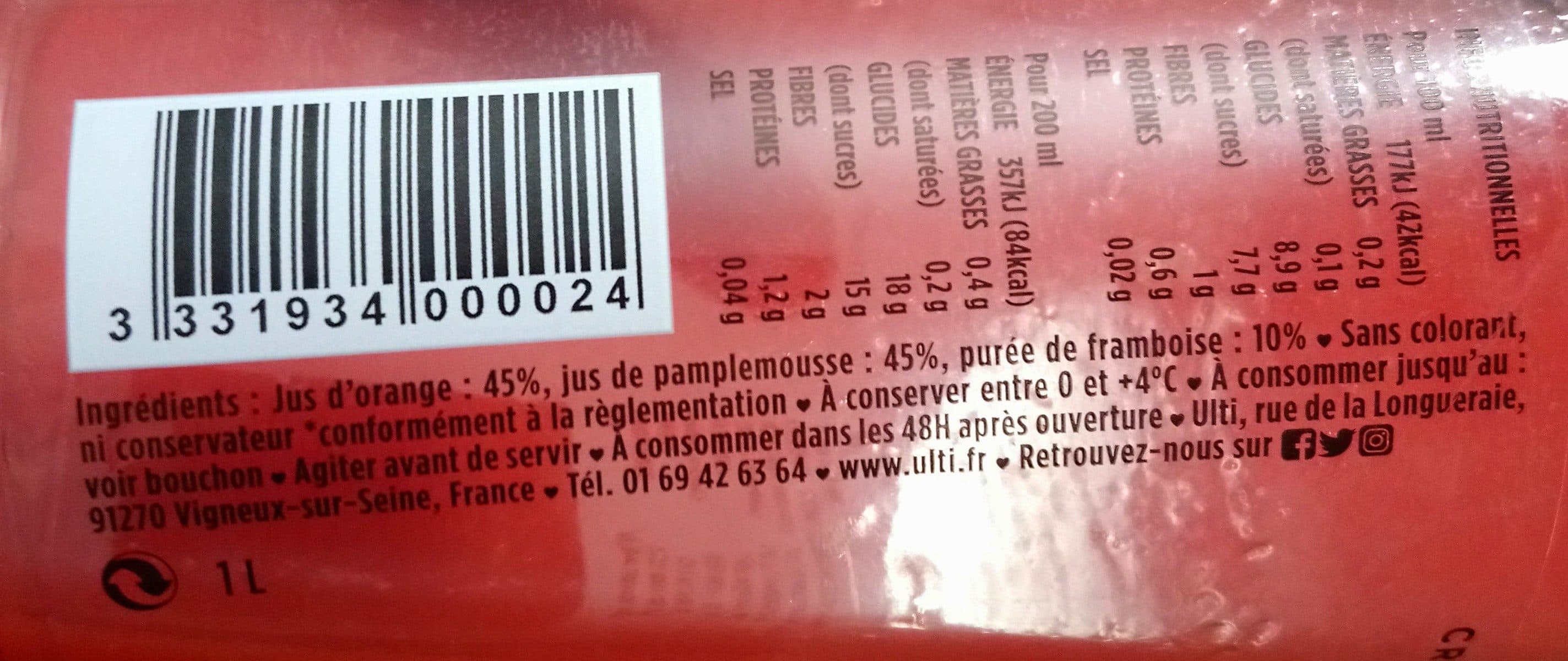 Open Food Facts Ulti packshot