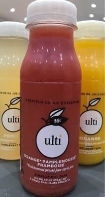 Bert’s Jus orange pamplemousse framboise packshot