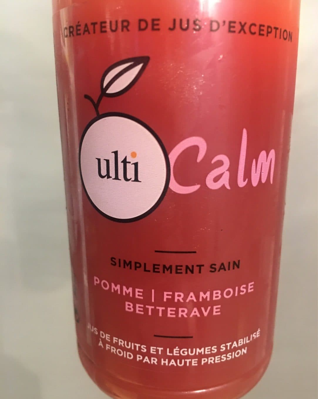 Ulti Ulti Calm Pomme Framboise Betterave packshot