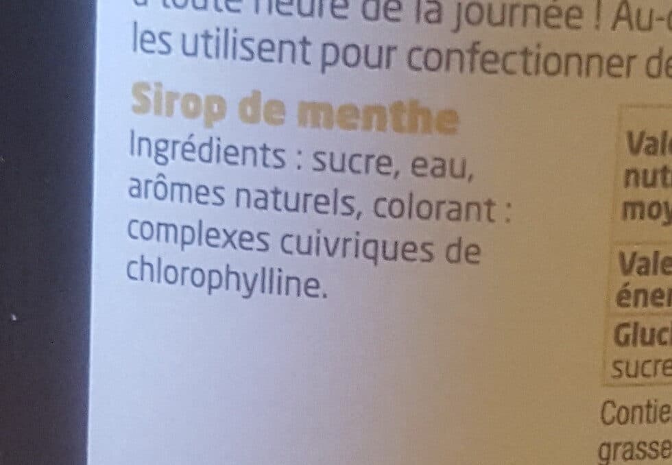 MAISON DAMIANI Sirop de Menthe packshot
