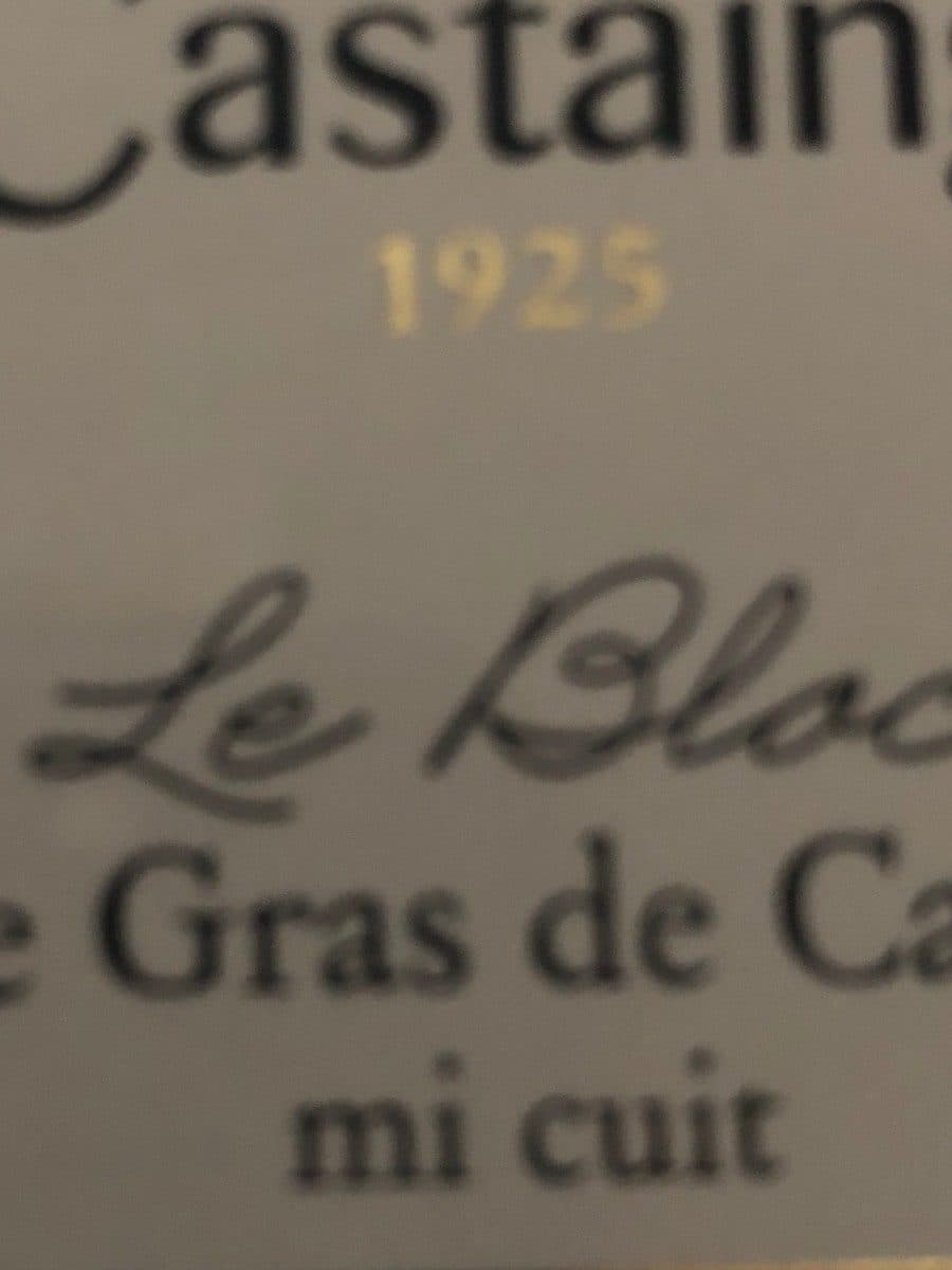 Open Food Facts Bloc de foie gras de canard mi cuit packshot