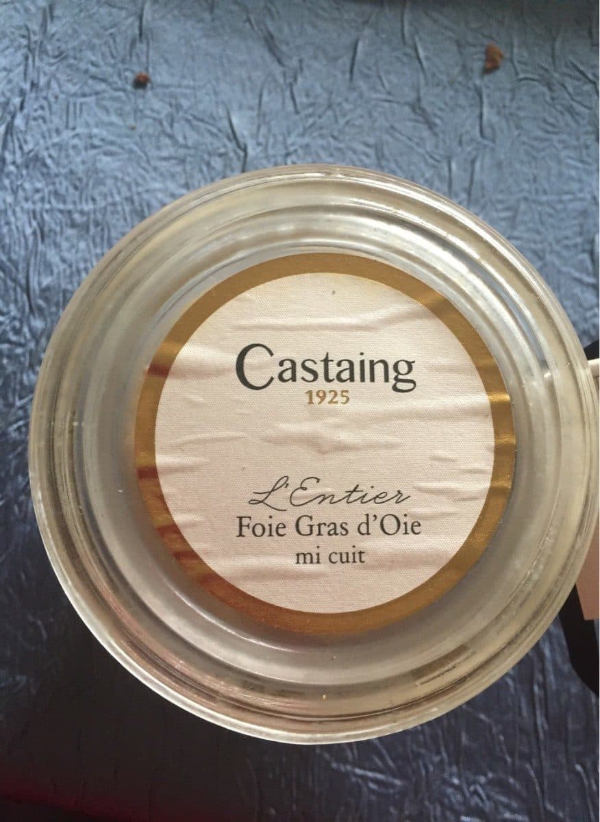 Castaing Foie gras d'oie mi-cuit packshot