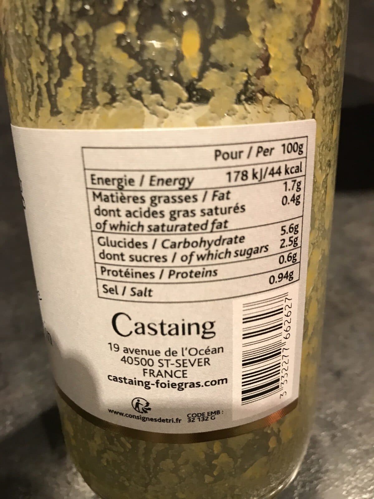 Castaing Soupe carotte cumin packshot