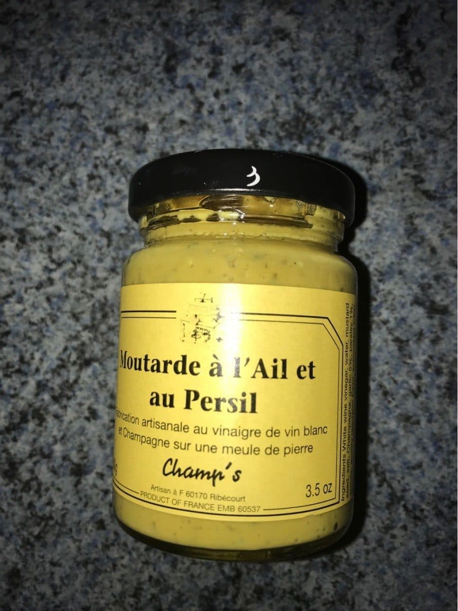 Open Food Facts Moutarde à l ail et au persil packshot