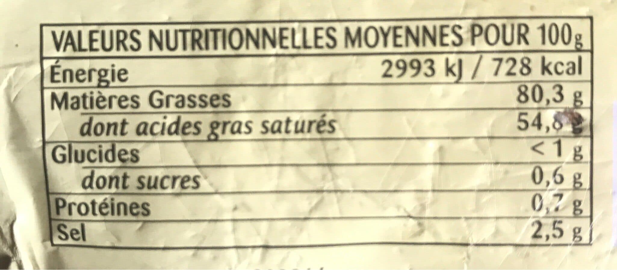 Réo Beurre de baratte packshot