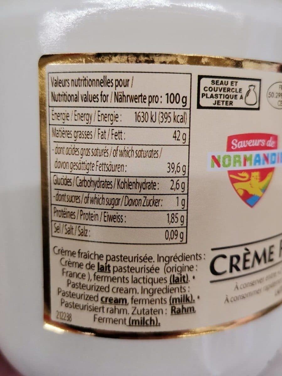 Reo Crème Fraîche De Normandie 100cl packshot