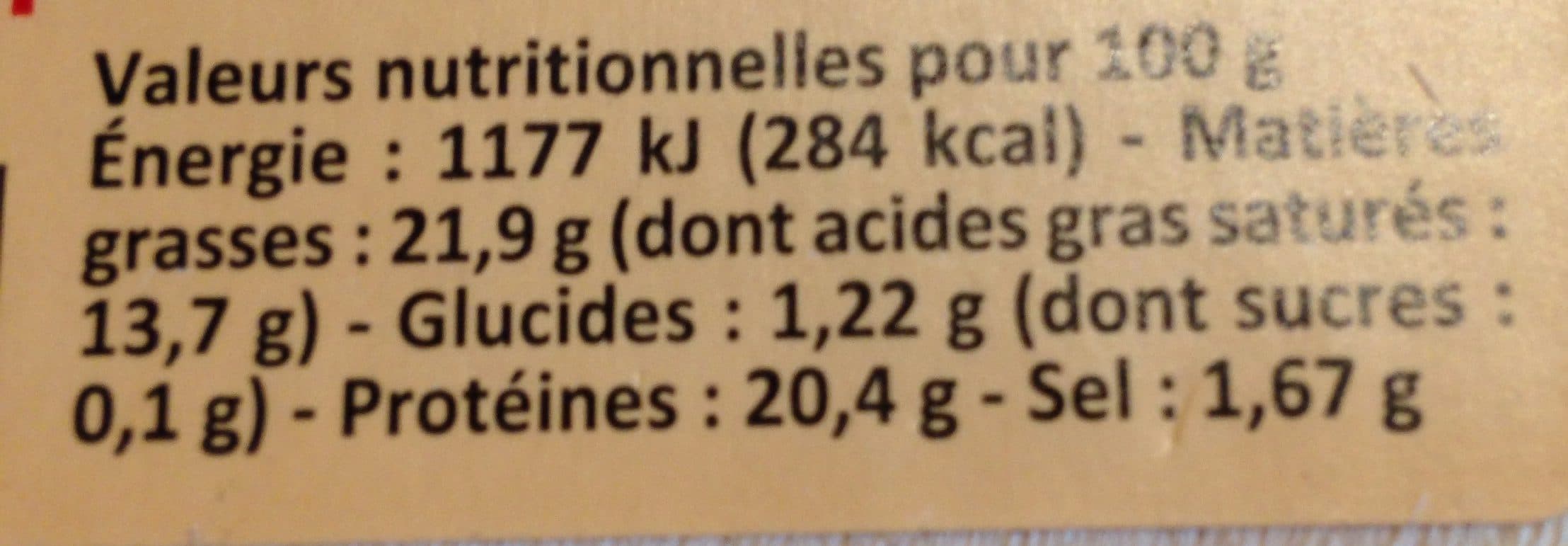 Réo Camembert de Normandie AOP (21,9% MG) packshot