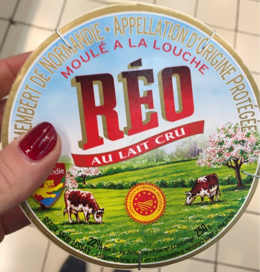 Réo Camembert de Normandie - AOP packshot