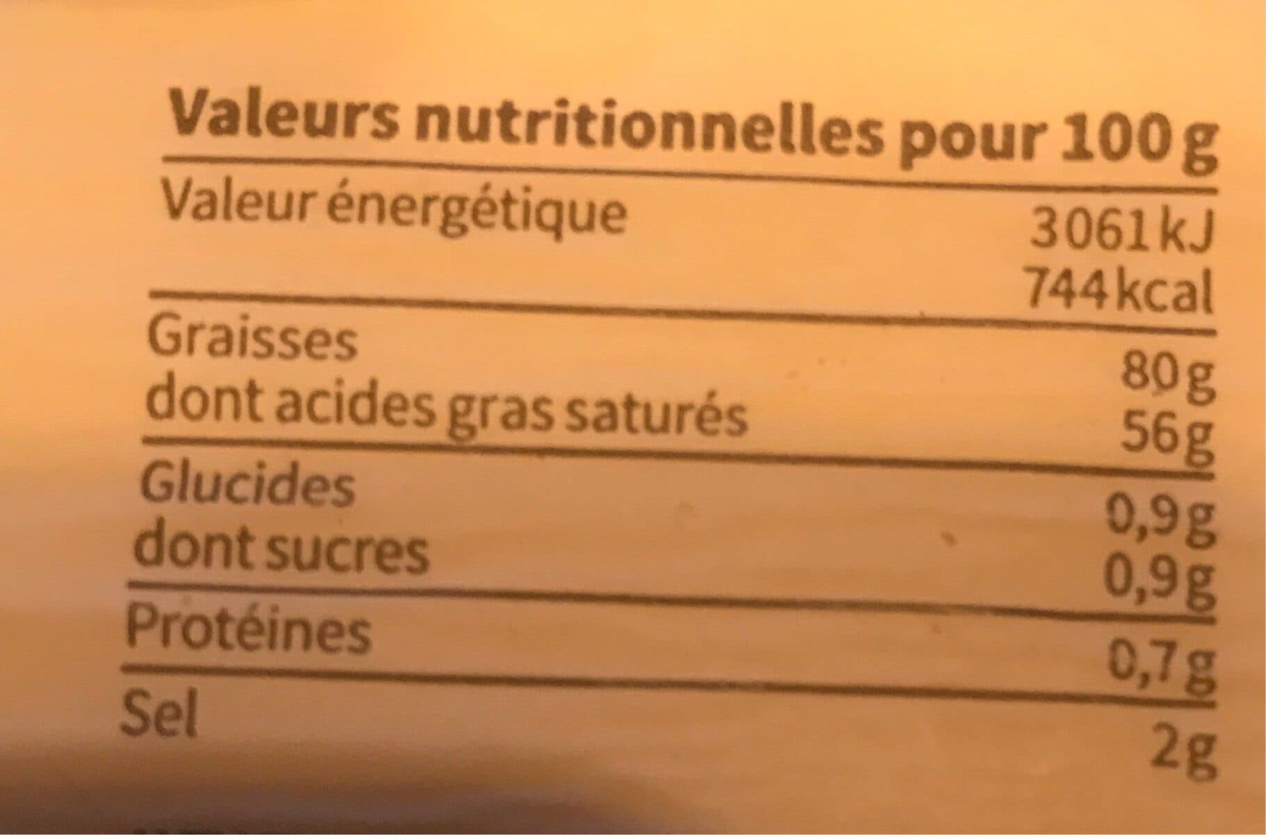 Leduc Leduc beurre moulé demi sel packshot