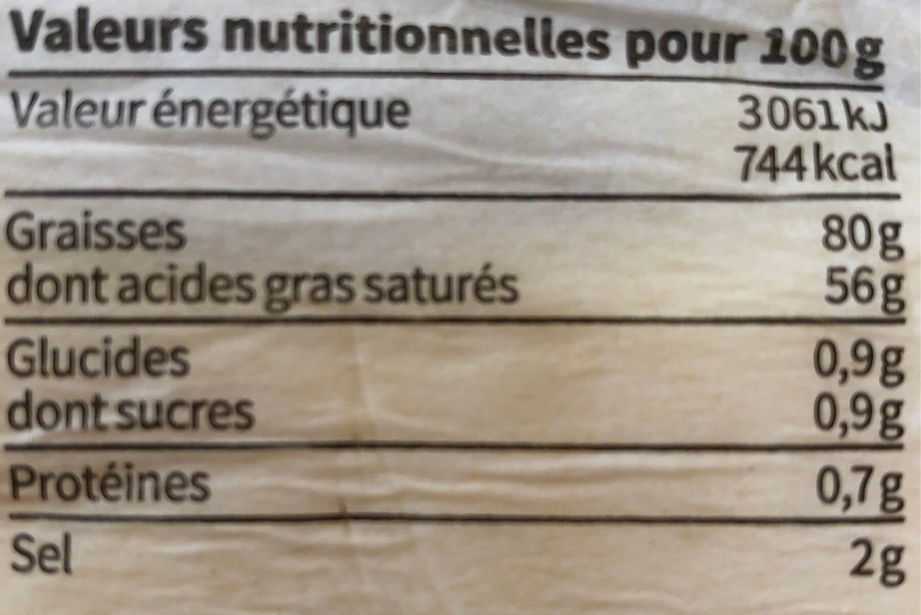 Leduc Beurre moulé demi-sel packshot