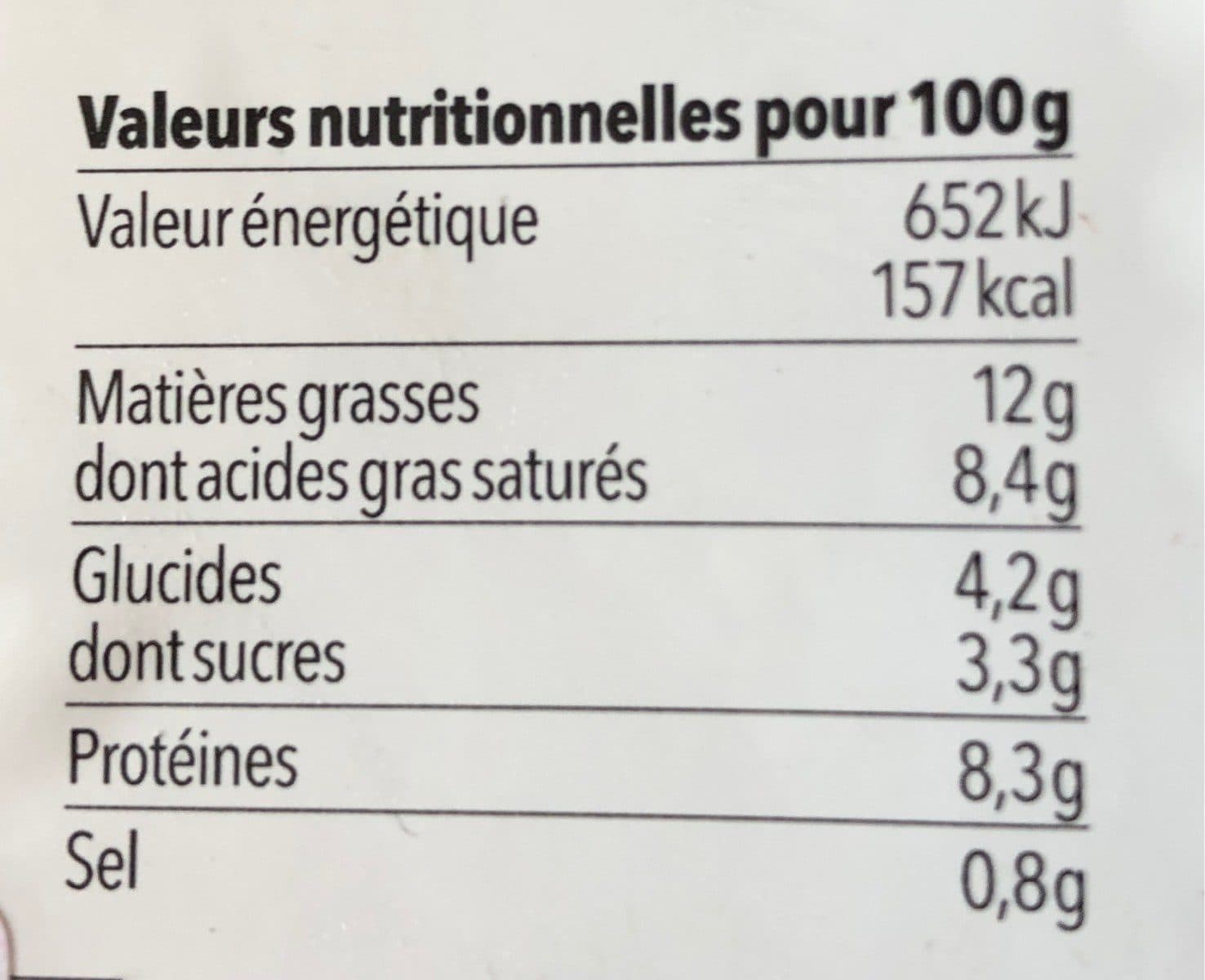 Open Food Facts Fromage blanc ail et estragon packshot