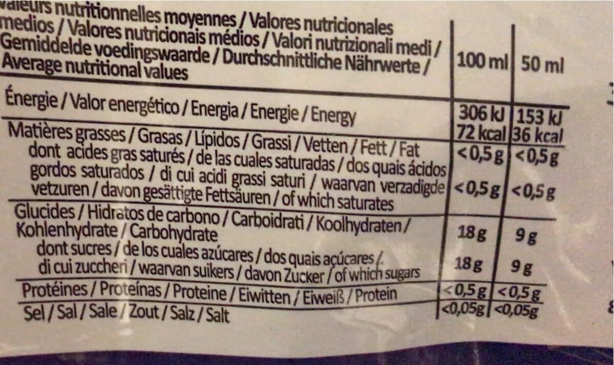 Open Food Facts Batonnets Parfums fous packshot