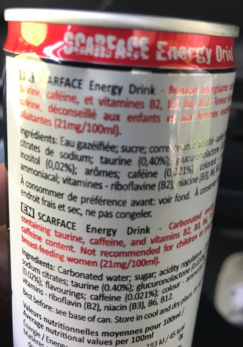 Open Food Facts Energy drink packshot