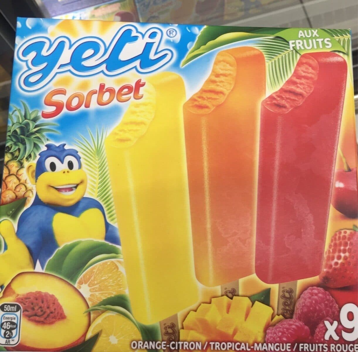 Yeti Yeti sorbet packshot