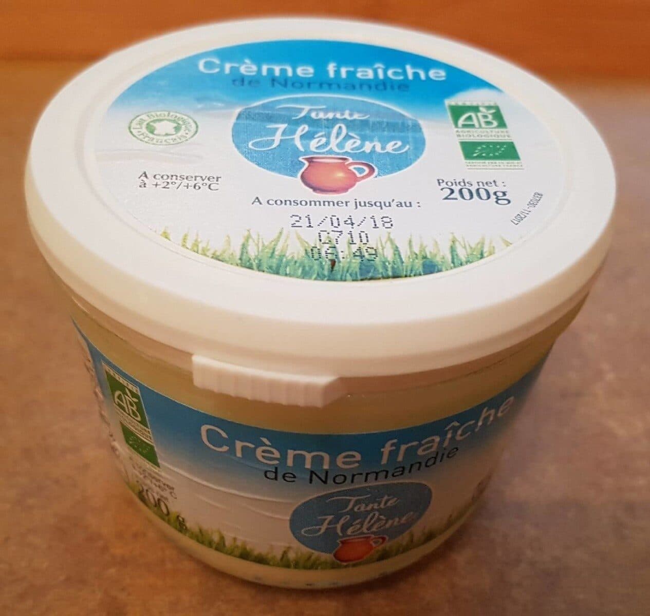 Tante Hélène Crème fraîche de Normandie packshot