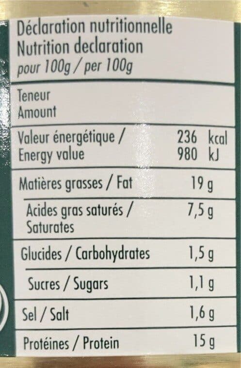 Open Food Facts Boudin basque packshot