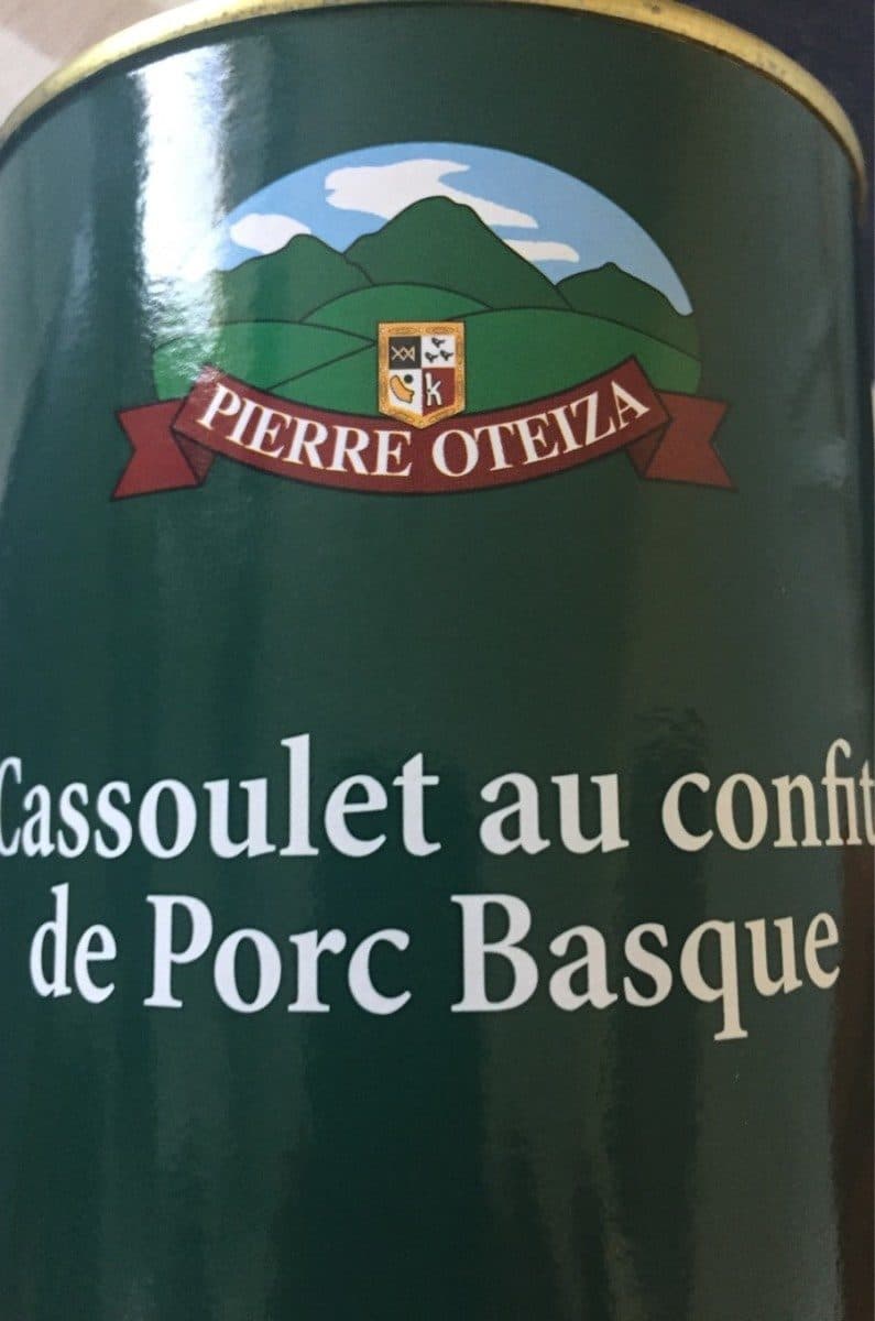 Open Food Facts Cassoulet au confit de porc Basque packshot
