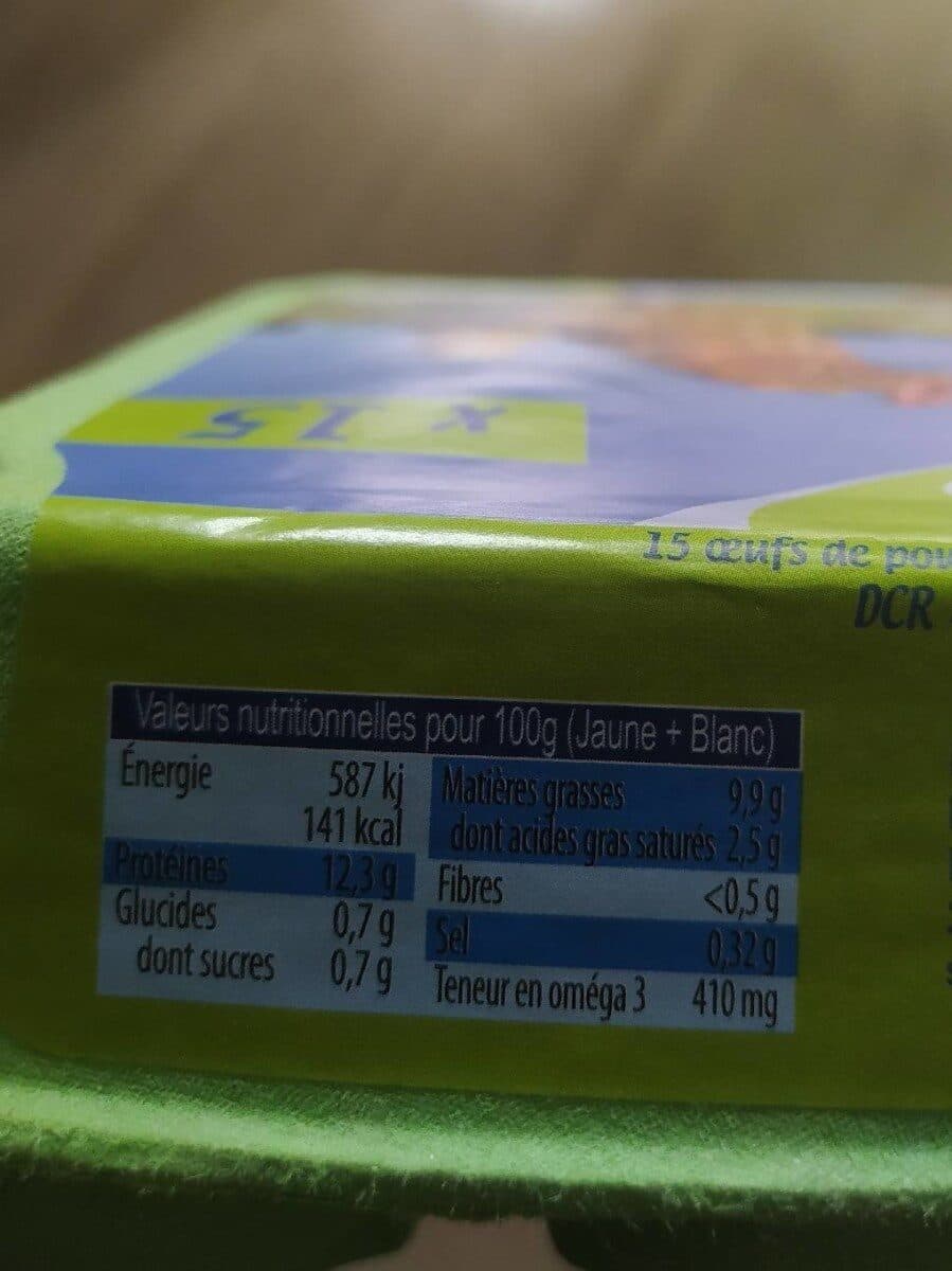 Pleine Forme 15 œufs plein air packshot
