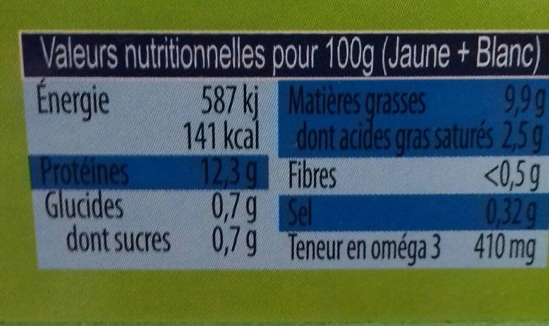 Pleine Forme Oeufs packshot