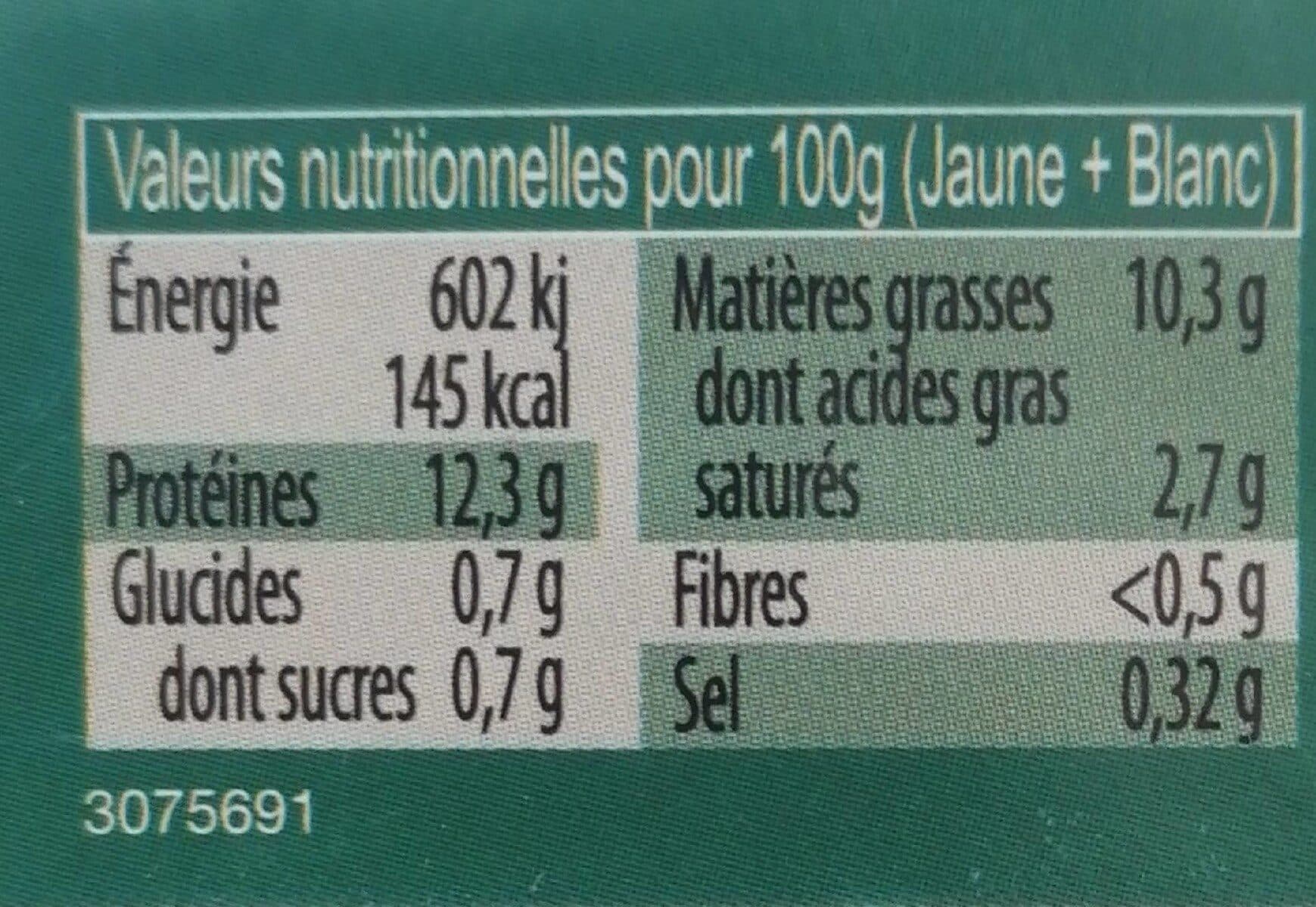 Pleine Forme Oeufs packshot