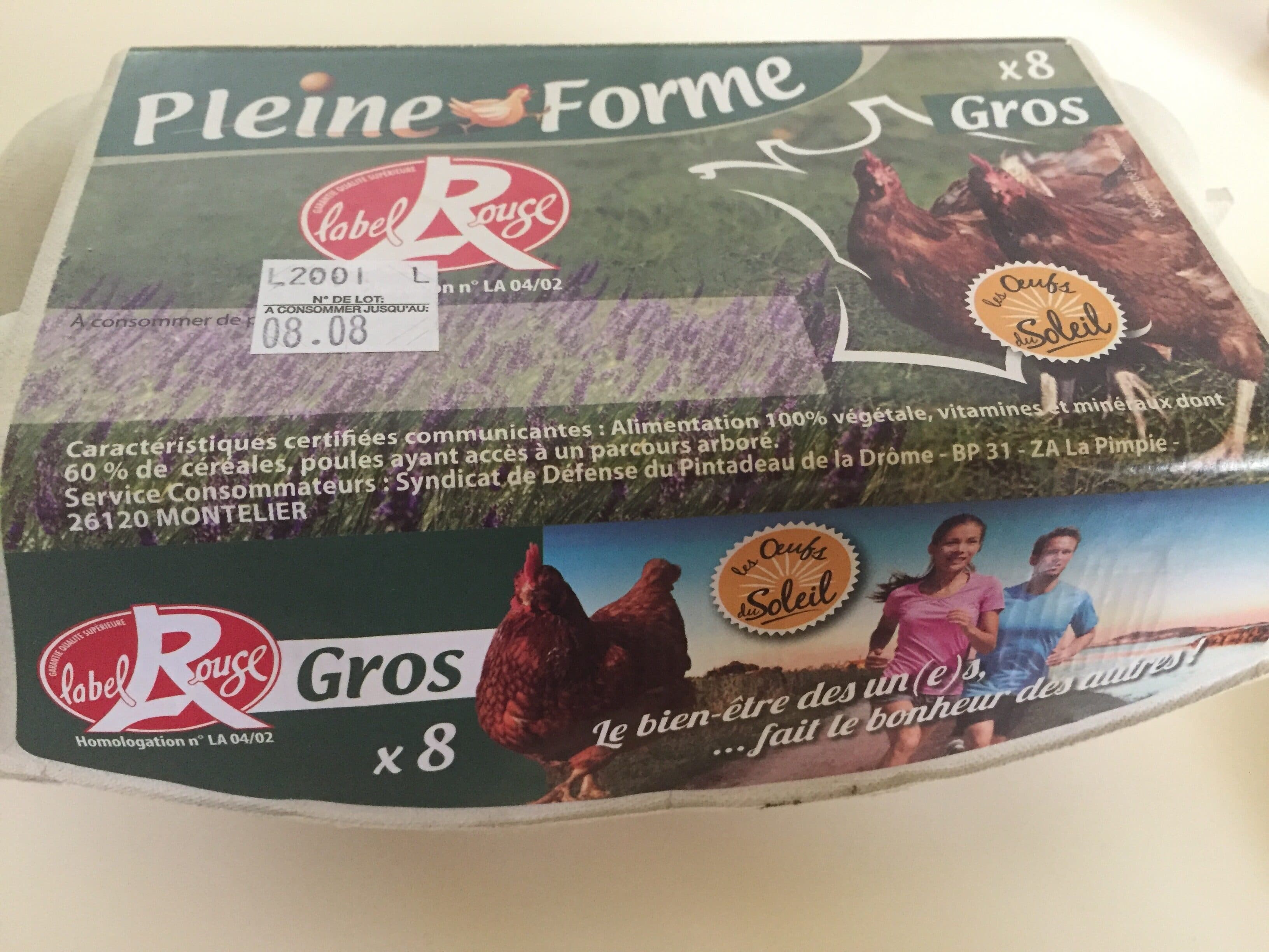 Pleine Forme Gros œuf packshot