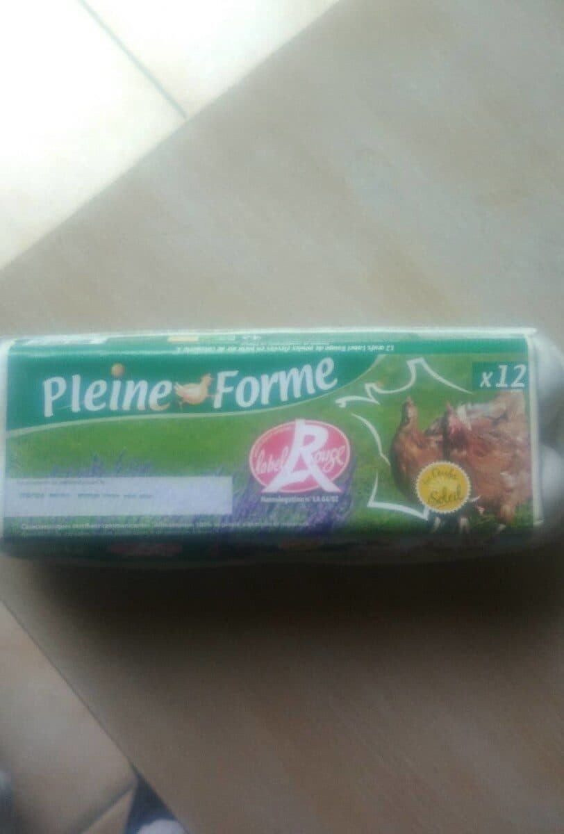 Pleine Forme Oeuf packshot