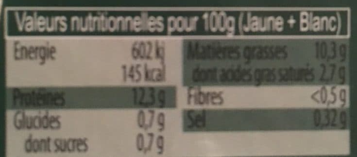 Pleine Forme Œufs fermiers label Rouge packshot