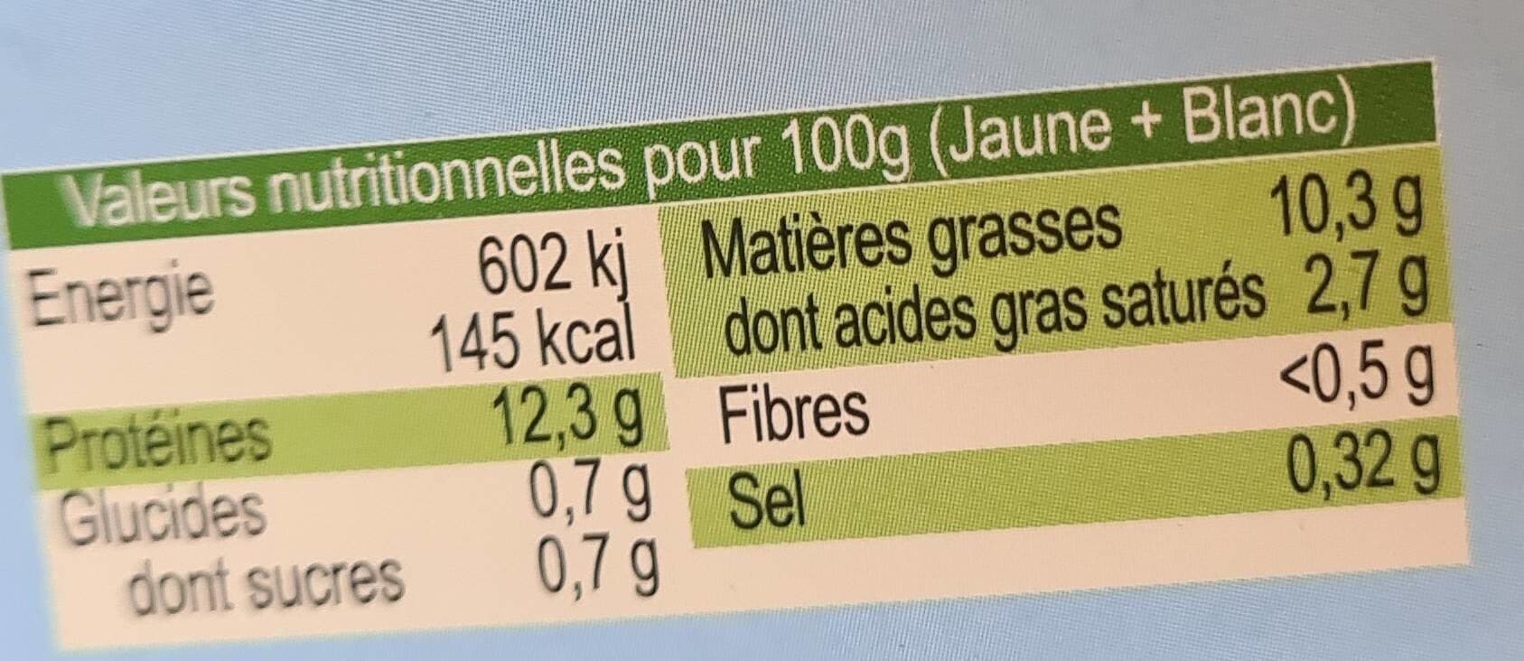 Pleine Forme Oeufs bio packshot